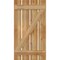 Ekena Millwork Spaced Board-n-Batten Shutters w/Z-Bar, Rough Sawn Western Red Cedar, 23W x 43H, PR RBS06Z23X043RWR - alternate 4